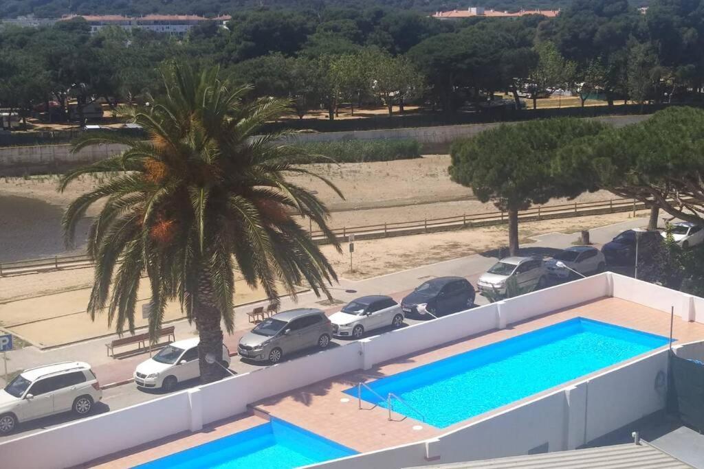 Estudio Primera Linea De Mar Con Piscina Y Parking Daire Platja d'Aro Dış mekan fotoğraf